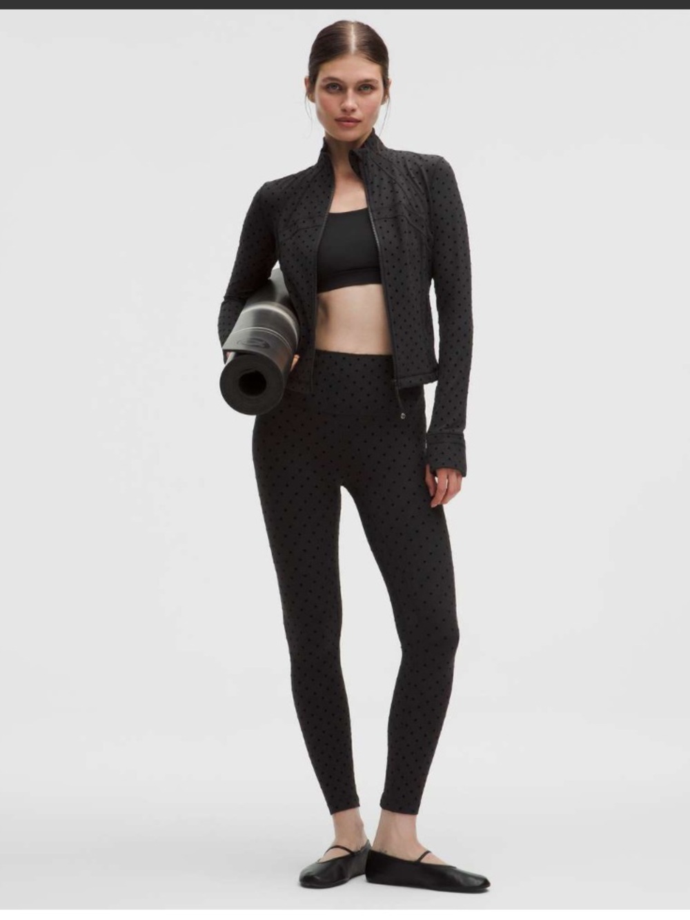 lululemon athletica Align High-Rise 25" Flocked Leggings - Black